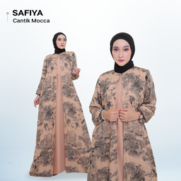 Warna Warni Brand Dress safiya Bahan Rayon Diamond - XL
