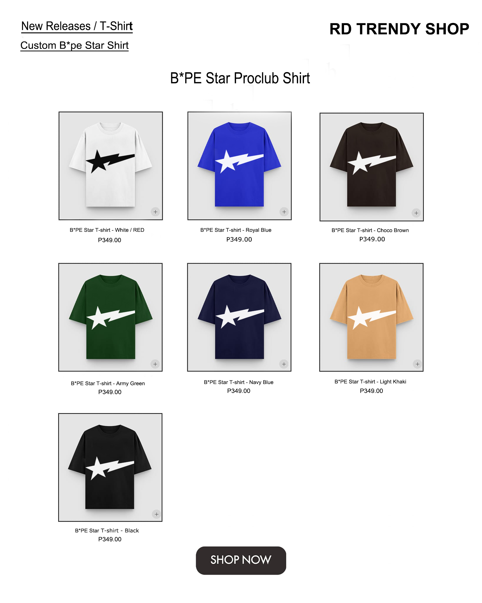Bape Star Made Inspired Proclub Shirt Streetwear_4