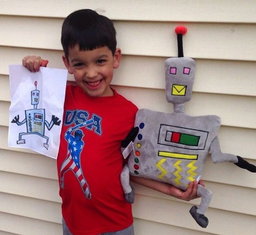Kids Drawing to Real Life Soft Doll