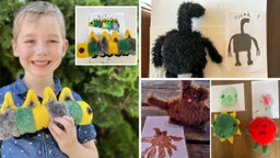 Kids Drawing to Real Life Soft Doll