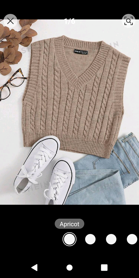 Women's Color V-Neck Sleeveless Minimalist Knit Top, Casual Everyday Wear_4