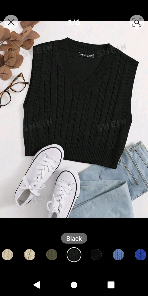 Women's Color V-Neck Sleeveless Minimalist Knit Top, Casual Everyday Wear_2