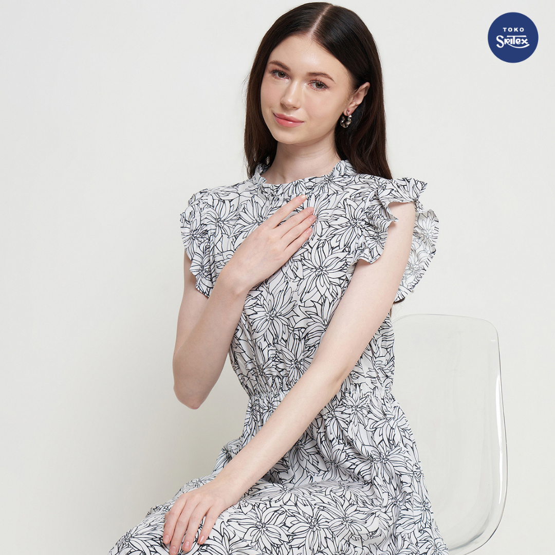 MONOCHROME DRESS_1