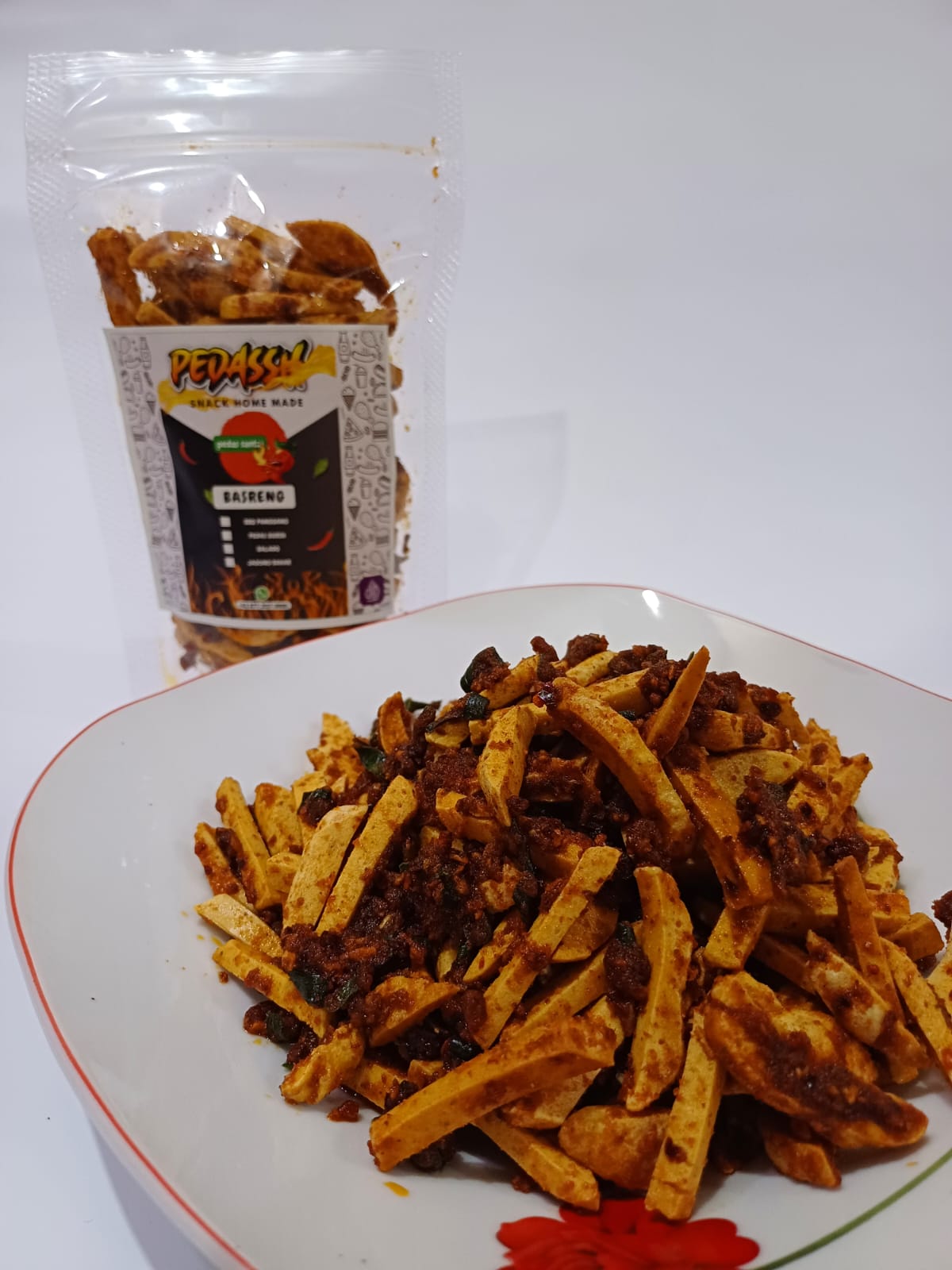 Basreng Stik Rasa BBQ Panggang Spesial 500gr_0