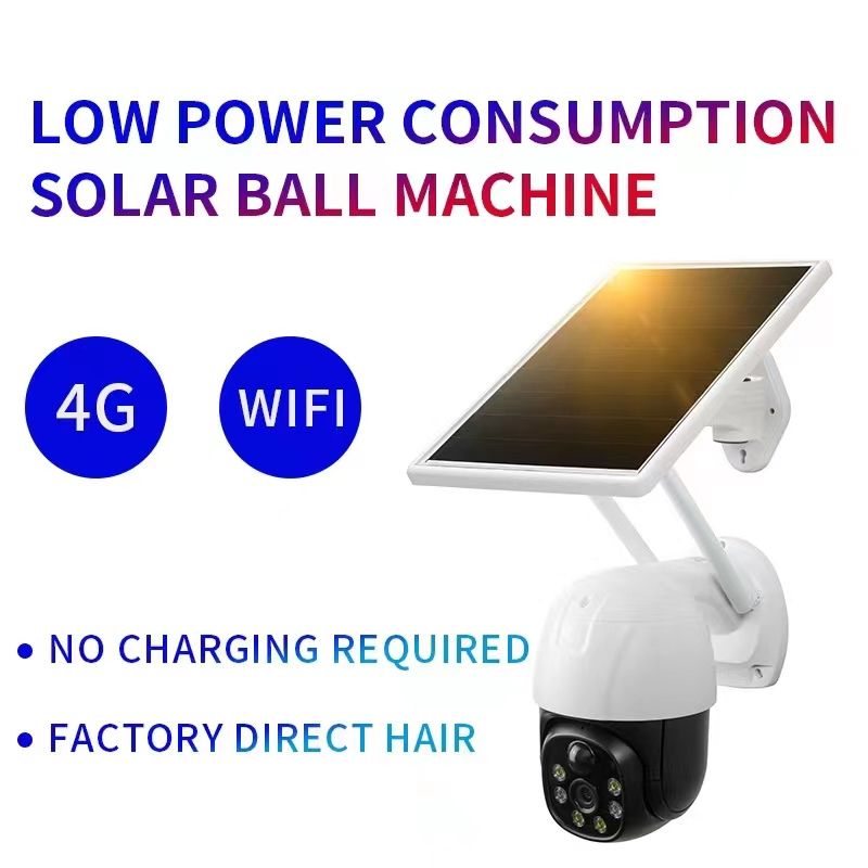 4G Wi-Fi Solar Power Outdoor PTZ Security Camera_0