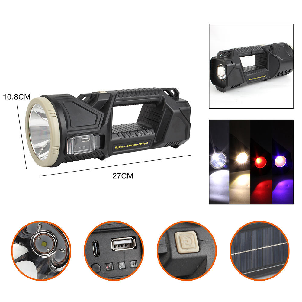 Super Bright Solar Emergency Searchlight_1