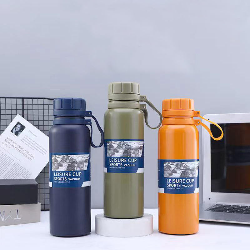  1000ml Stainless Steel Insulated Travel Tumbler with Handle_5