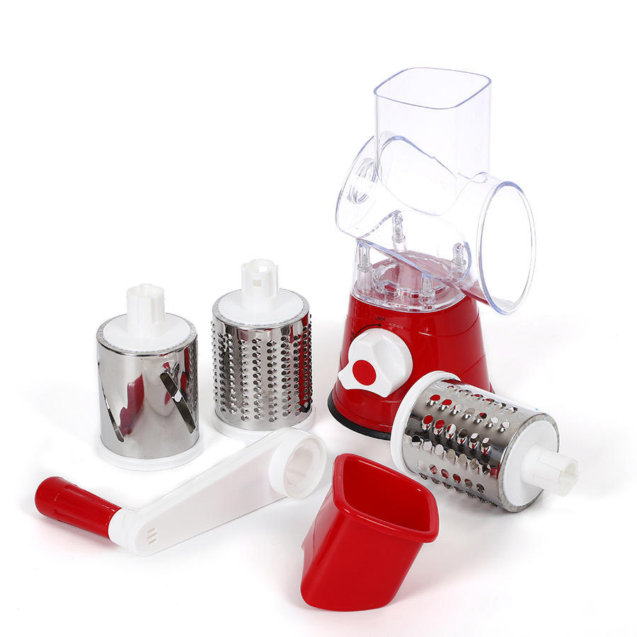 3-in-1 Hand Cranked Vegetable Cutter & Potato Shredder_4