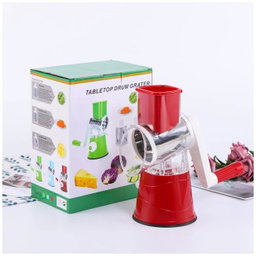 3-in-1 Hand Cranked Vegetable Cutter & Potato Shredder
