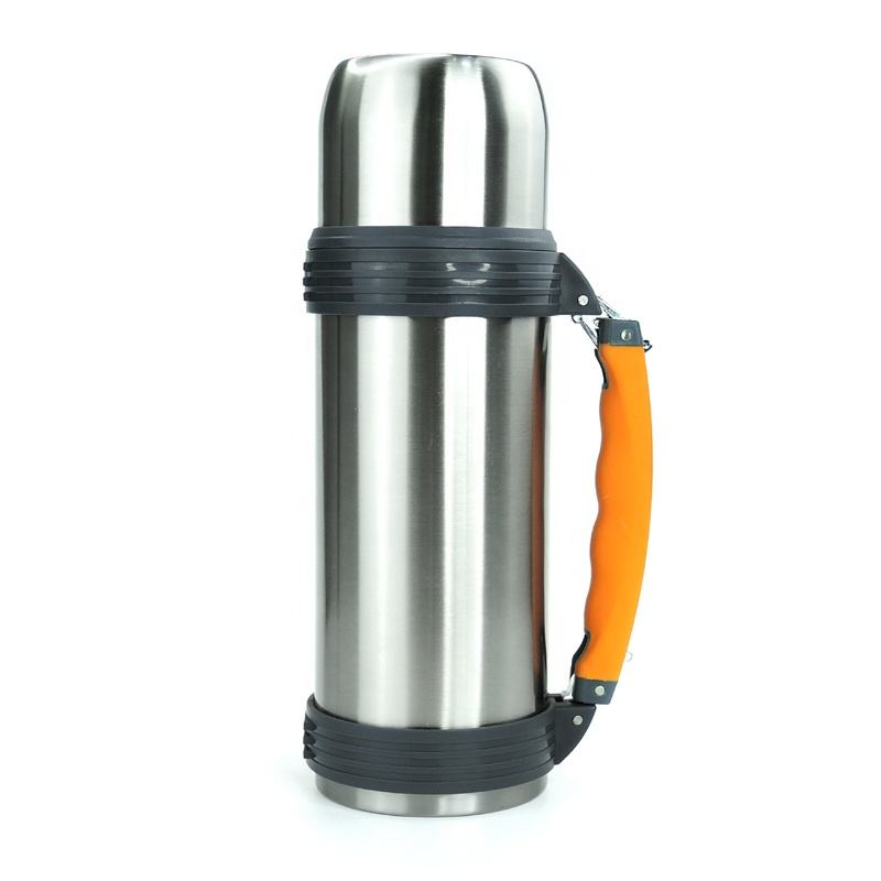 1.2L Stainless Steel Outdoor Travel Coffee Pot & Thermos with Vacuum Insulation