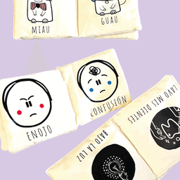 Pack 3 libros textiles