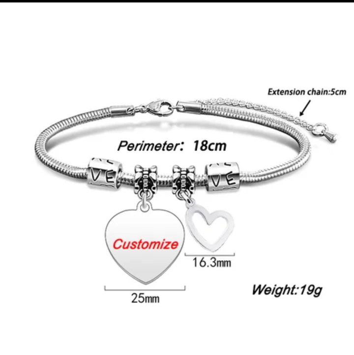 Bracelets en acier inoxydable pour femme _1