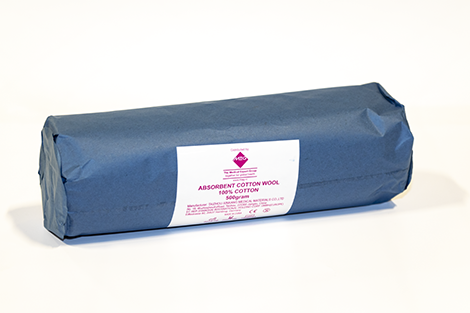 Cotton wool roll 500g non sterile