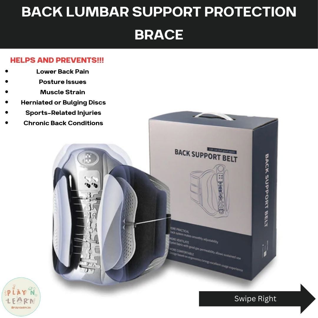 BACK LUMBAR SUPPORT PROTECTION BRACE 