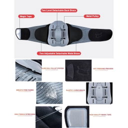 BACK LUMBAR SUPPORT PROTECTION BRACE 