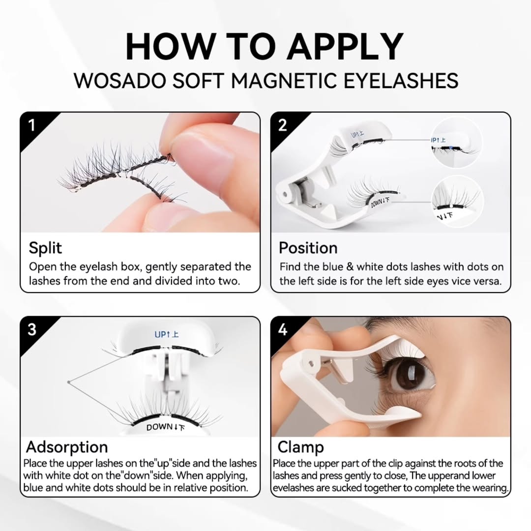 WOSADO HIGH QUALITY MAGNETIC EYELASH _8