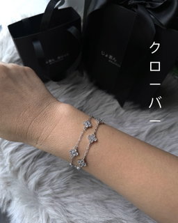 3 CLOVER DIAMOND BRACELET