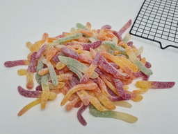 Long Sour Gummy Worms
