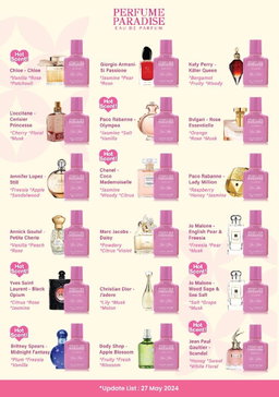 PERFUME PARADISE FOR HER & HIM (10ML/30ML)