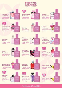 PERFUME PARADISE FOR HER & HIM (10ML/30ML)