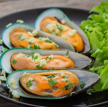Half Shell NZ Green Mussel (907g)