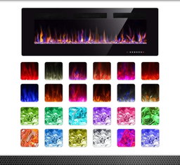 🔥 FlameFusion 30-Inch Wall-Mounted Recessed Electric Fireplace 🔥
