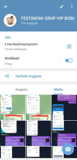 GRUP VVIP MEMBER DAN ADMIN