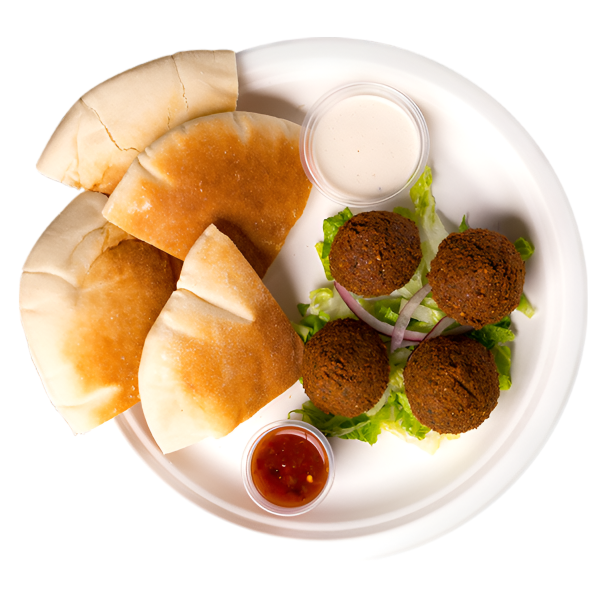 طبق فلافل سادة_0