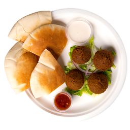 طبق فلافل سادة