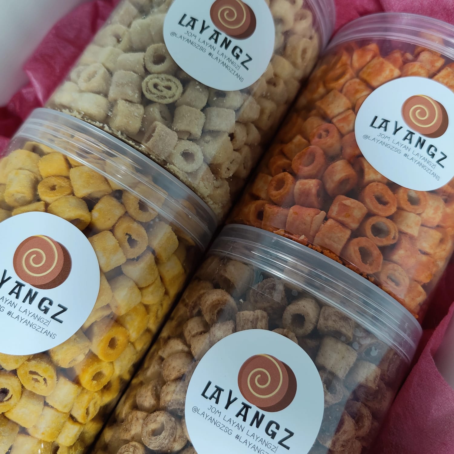 Festive Season Gift Box (4 400gm Small Bottles)