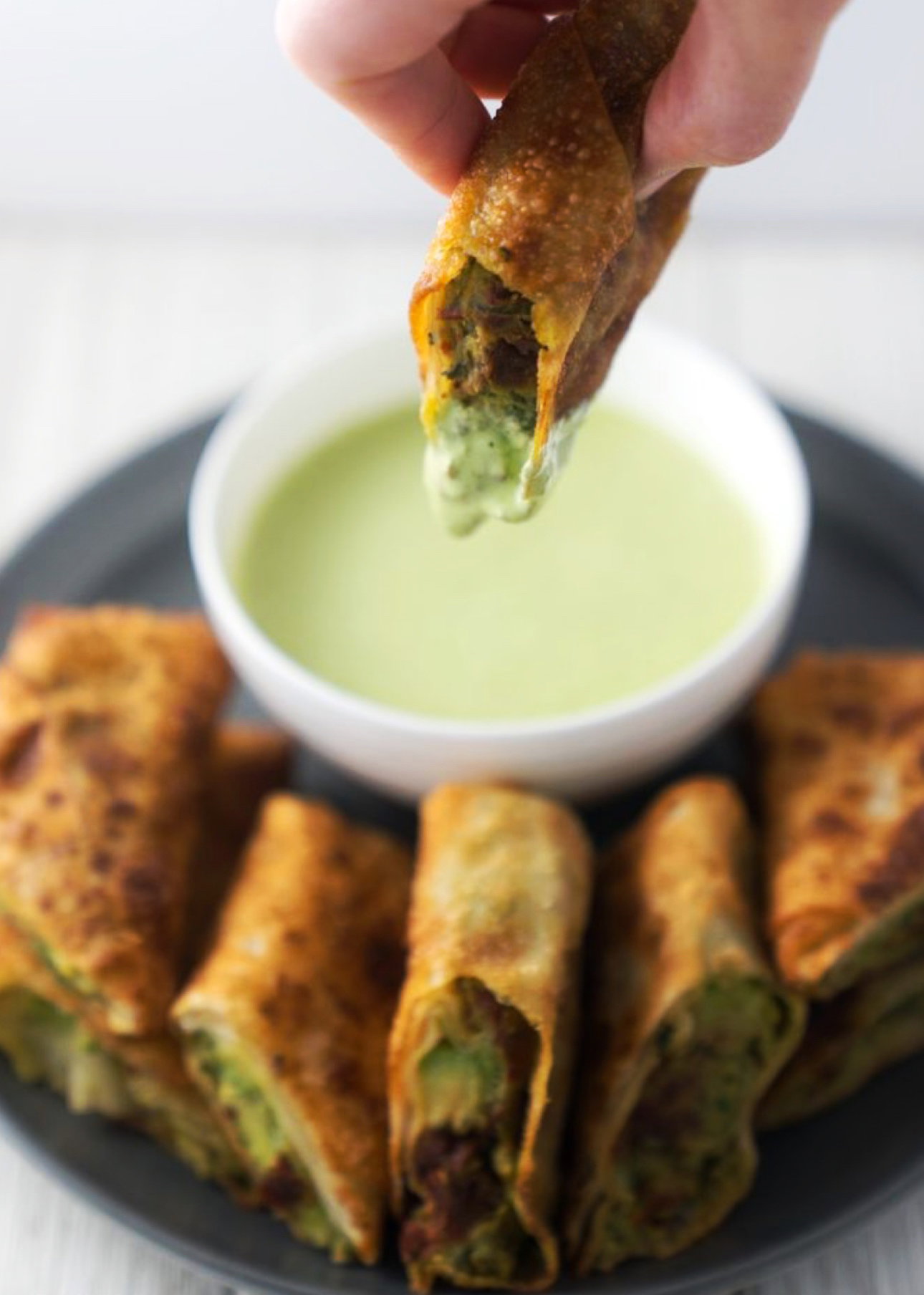 Black Pepper Chicken + Green Avocado Sauce_0
