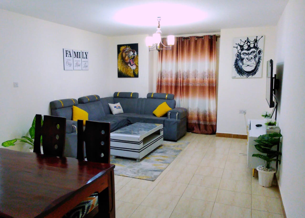 1 & 2 Bedroom AirBnB in Kings Serenity, Rongai K207_1
