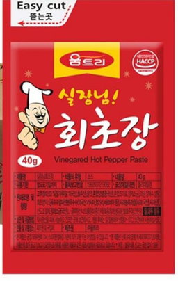 움트리 실장님 회초장 40g × 10개