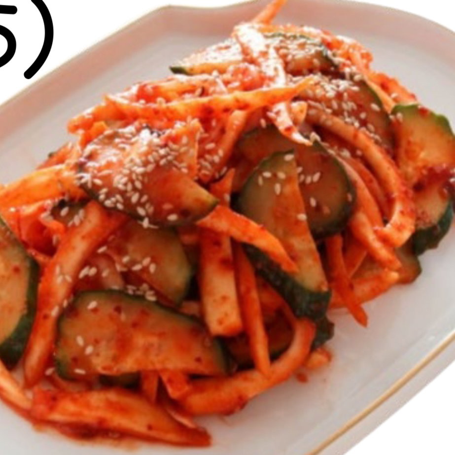 도라지 무침 400g | Bellflower Root(Doraji)&Cucumber spicy salad