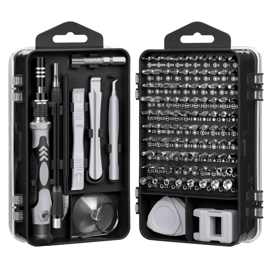 Ultimate 115-in-1 Precision Screwdriver Set For Electronics PC Laptop Phone Repair Tools Kit