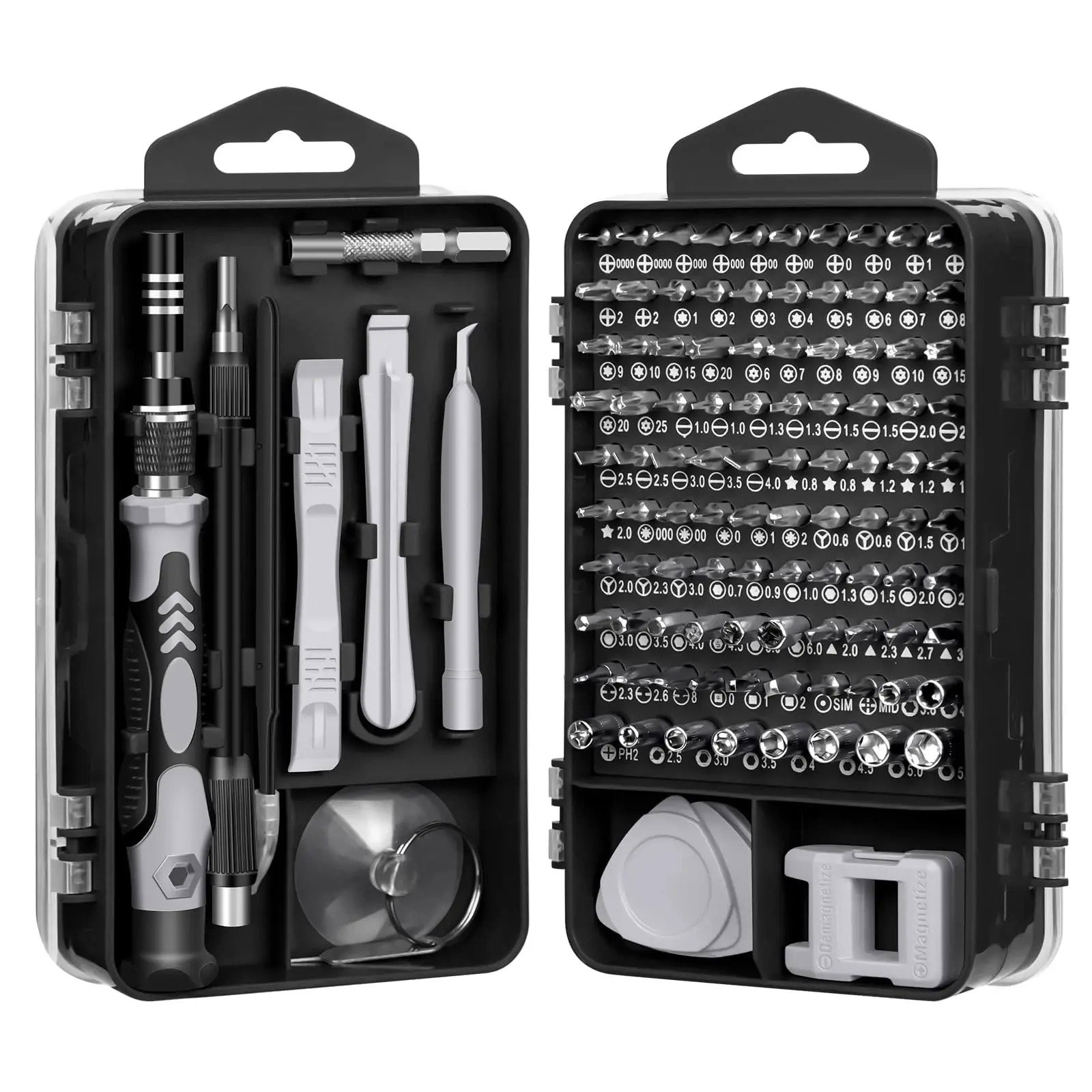 Ultimate 115-in-1 Precision Screwdriver Set For Electronics PC Laptop Phone Repair Tools Kit_0
