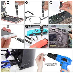 Ultimate 115-in-1 Precision Screwdriver Set For Electronics PC Laptop Phone Repair Tools Kit
