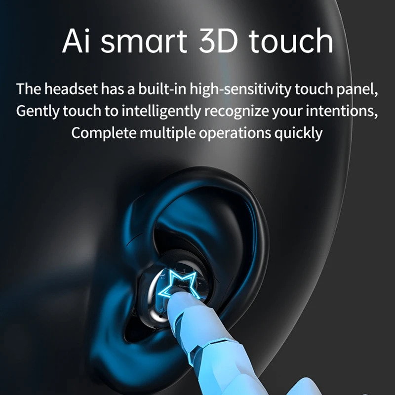 Wireless Headphones LED With Power Bank function Compatible-Bluetooth 5.3 Hifi Sports Headset for Mobile Phone PC Laptop_5