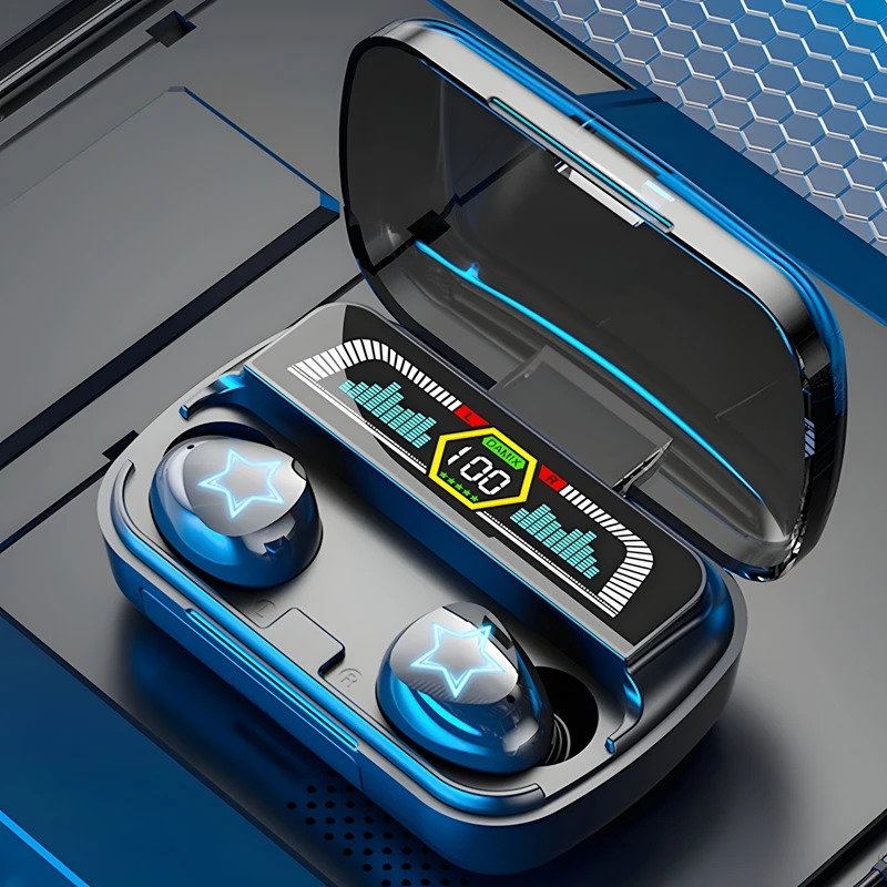 Wireless Headphones LED With Power Bank function Compatible-Bluetooth 5.3 Hifi Sports Headset for Mobile Phone PC Laptop_3