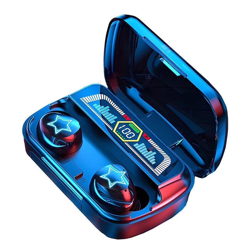 Wireless Headphones LED With Power Bank function Compatible-Bluetooth 5.3 Hifi Sports Headset for Mobile Phone PC Laptop_0