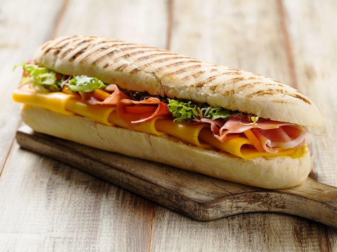 Panini fromage jambon 
