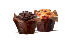 Muffins (red berry, chocolate)