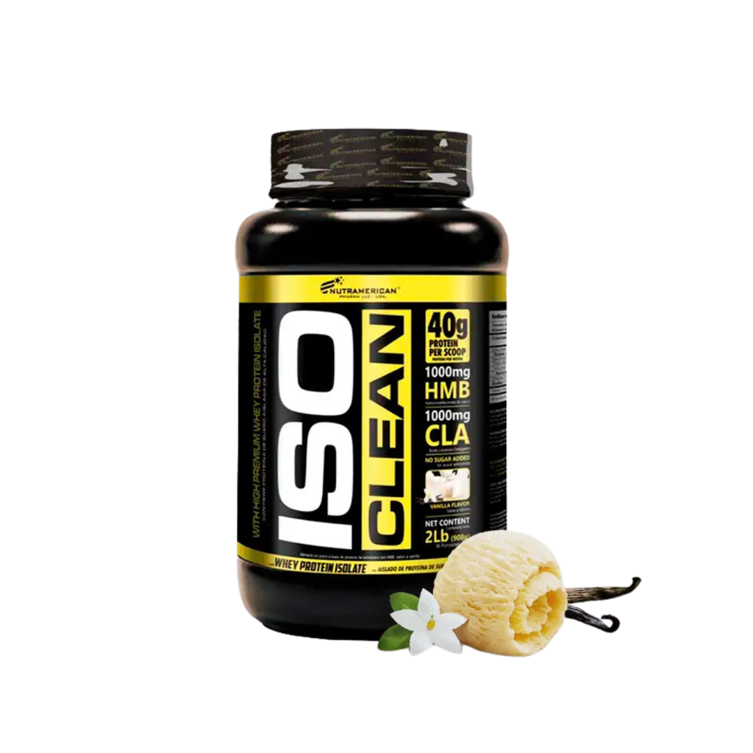 Iso Clean vainilla 2 lbs NUTRAMERICAN