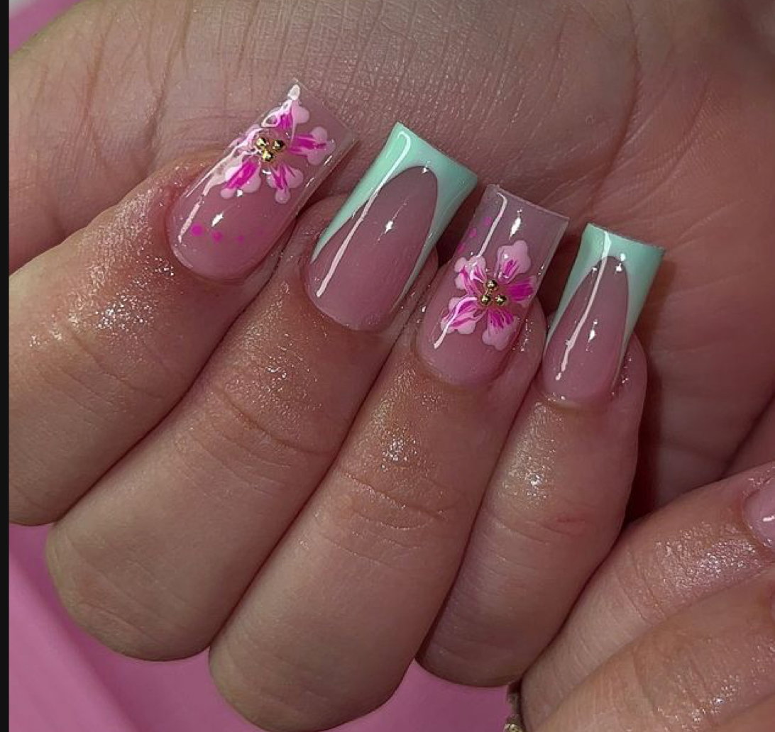 Two style acrylic set _0