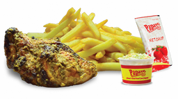 Grilled Chicken Chips with Coleslaw