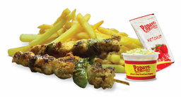 Grilled Fish Chips with Coleslaw