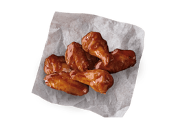 JUMBO BREADED WINGS AND DIP SAUCE