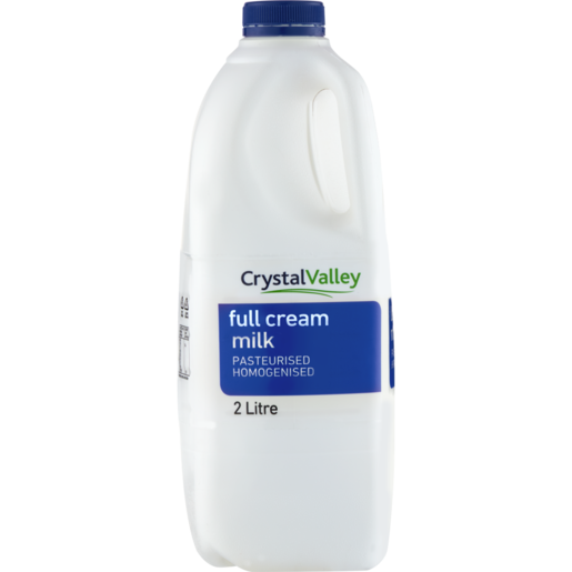 Crystal Valley Full Cream Milk 2L_0