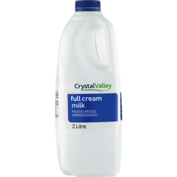 Crystal Valley Full Cream Milk 2L