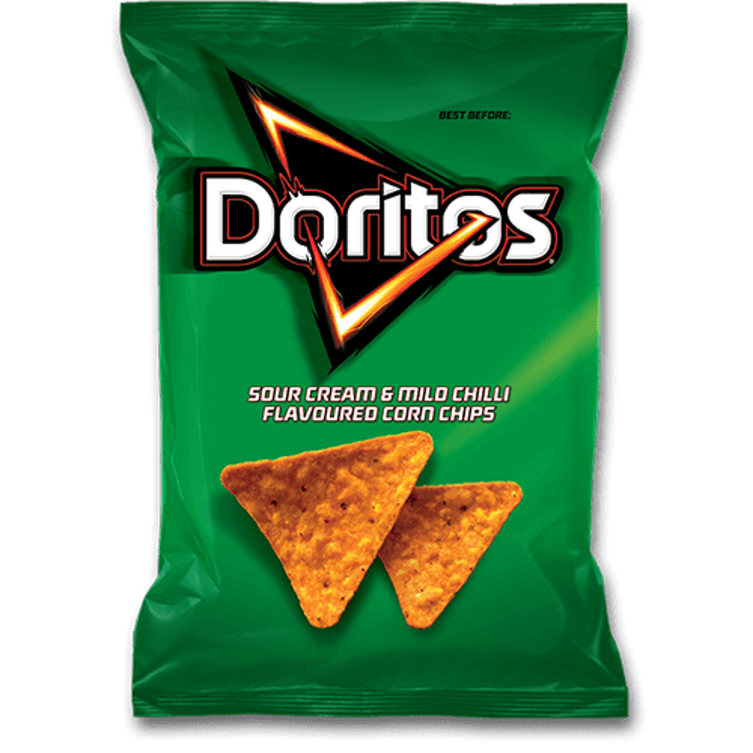 Doritos Sour Cream & Mild Chilli Flavour 145g_0